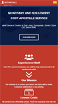 Mobile Screenshot of notary4all.com